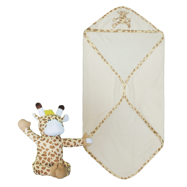 The Giraffe Jacket And Its Bath Cape To Embroider Are So Cute!