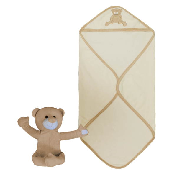 The Ben Teddy Bear Bath Cape Is Irresistible!