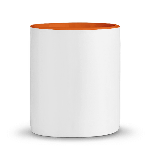 Taza Personalizada Bicolor - Tunetoo ORANGE