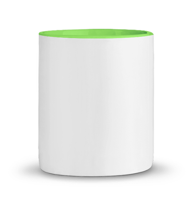 Taza Personalizada Bicolor - Tunetoo VERT CLAIR