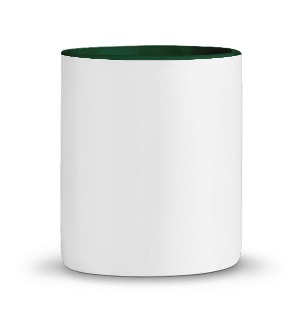 Taza Personalizada Bicolor - Tunetoo VERT FONCÉ