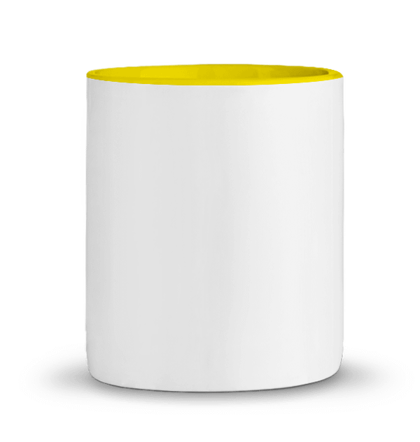 Taza Personalizada Bicolor - Tunetoo JAUNE CLAIR