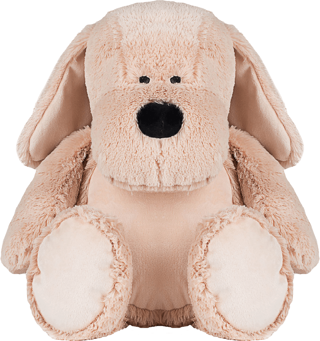 Embroidered Dog Plush - The Super Cute Puppy! Mid Brown