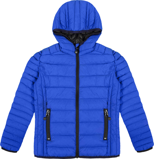 Customized Children's Down Jacket Light Royal Blue