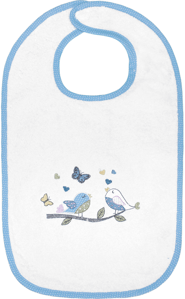 A Lovely Bird Baby Bib Full Of Poetry!