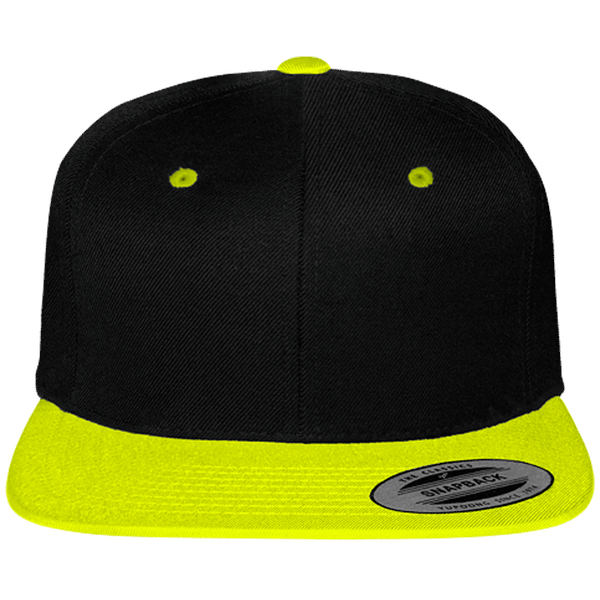 Casquette Snapback Bicolore  Black / Neon Green