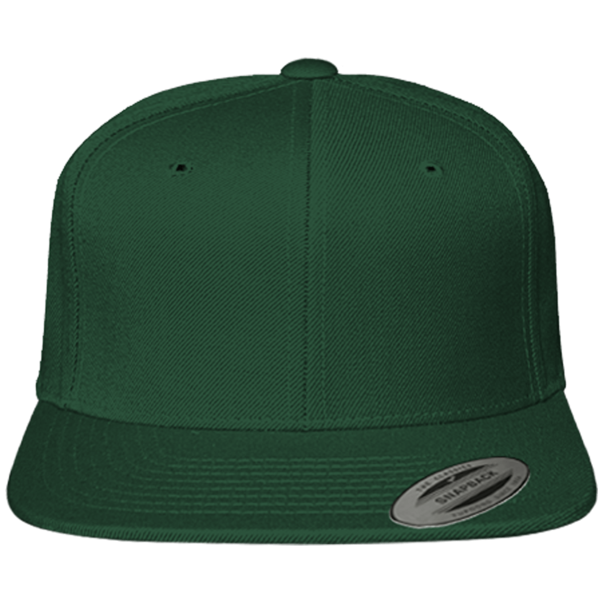 Customizable Classic Snapback Cap Spruce