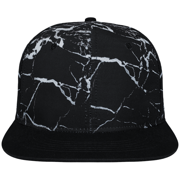 Snapback Couronne Motif Graphique Minéral À Personnaliser :