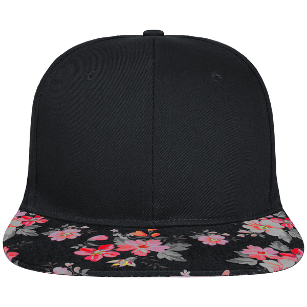 Snapback Visor With Floral Graphic Motifs To Customize: