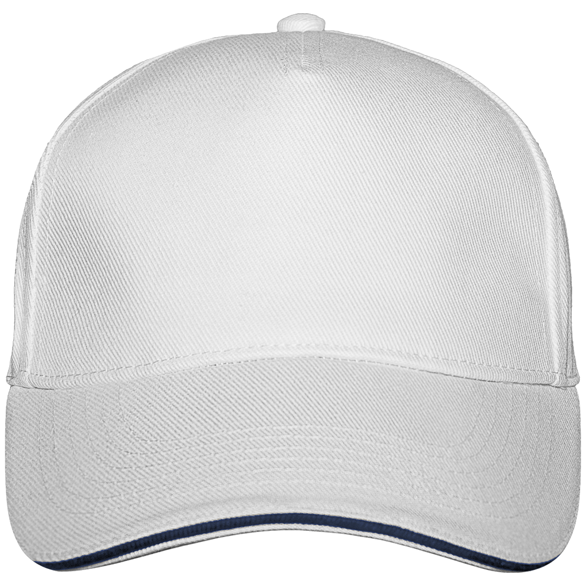 Personalised 5 Pannel Ultimate Cap White / French Navy