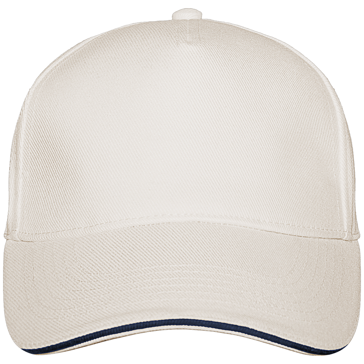 Personalised 5 Pannel Ultimate Cap Putty / French Navy