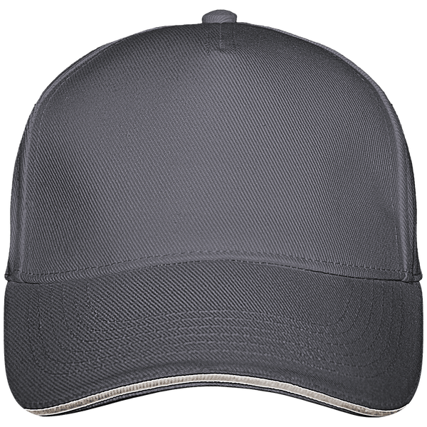 Ultimate 5 Panel Custom Cap Graphite / Oyster Grey