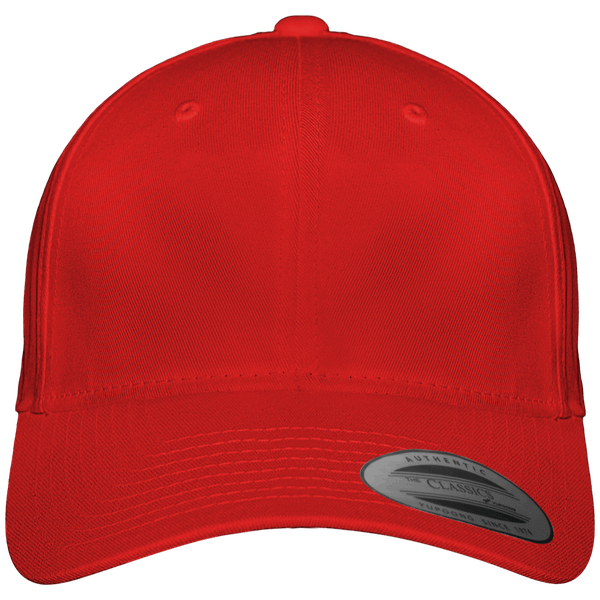 Casquette 6 panneaux flexfit classique face Red