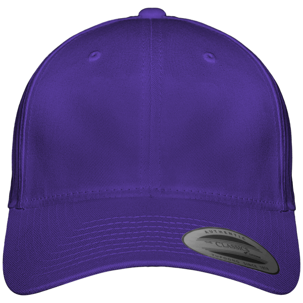 Casquette 6 panneaux flexfit classique face Purple