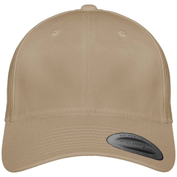 Casquette 6 panneaux flexfit classique face Sand