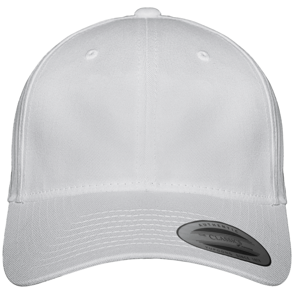 Casquette 6 panneaux flexfit classique face White