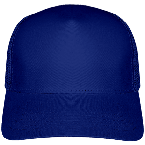 Customizable Trucker Cap For A Unique Style Royal Blue / Royal Blue