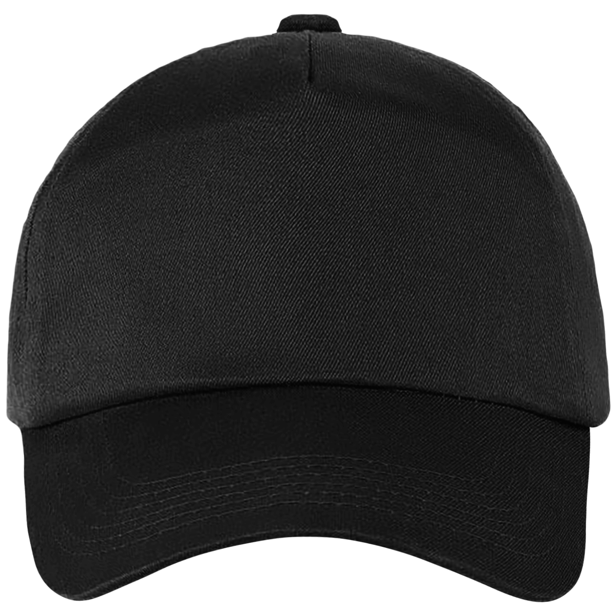 Customizable Fashion Cap In Embroidery And Printing Black