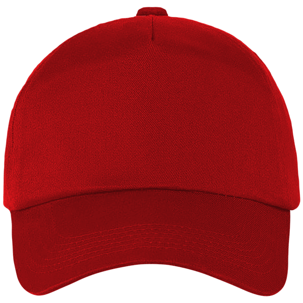 Customizable Fashion Cap In Embroidery And Printing Classic Red