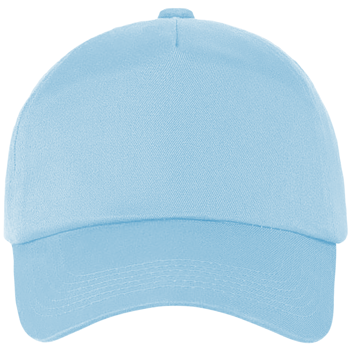 Customizable Fashion Cap In Embroidery And Printing Sky Blue