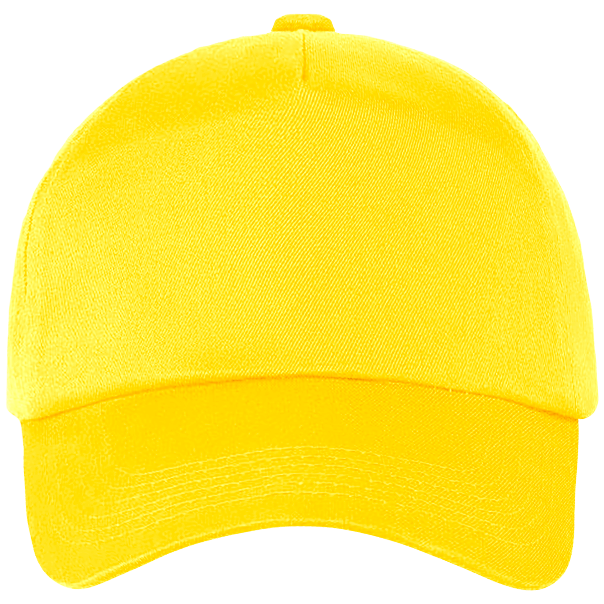 Customizable Fashion Cap In Embroidery And Printing Yellow