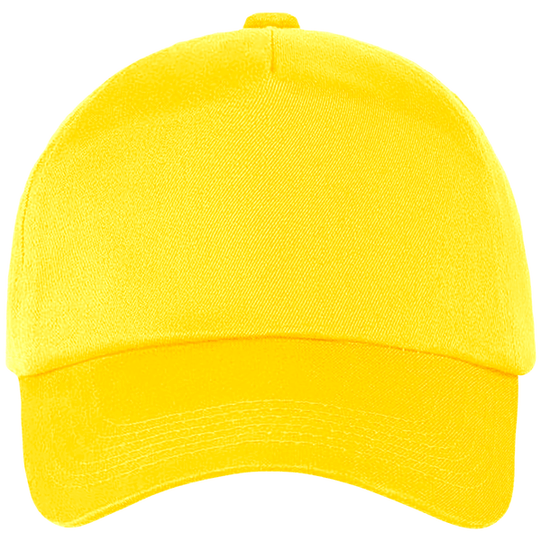 Customizable Fashion Cap In Embroidery And Printing Yellow