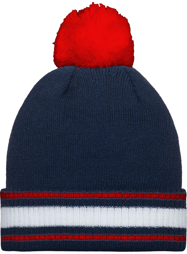 Bonnet stadium face French Navy / Classic Red / White