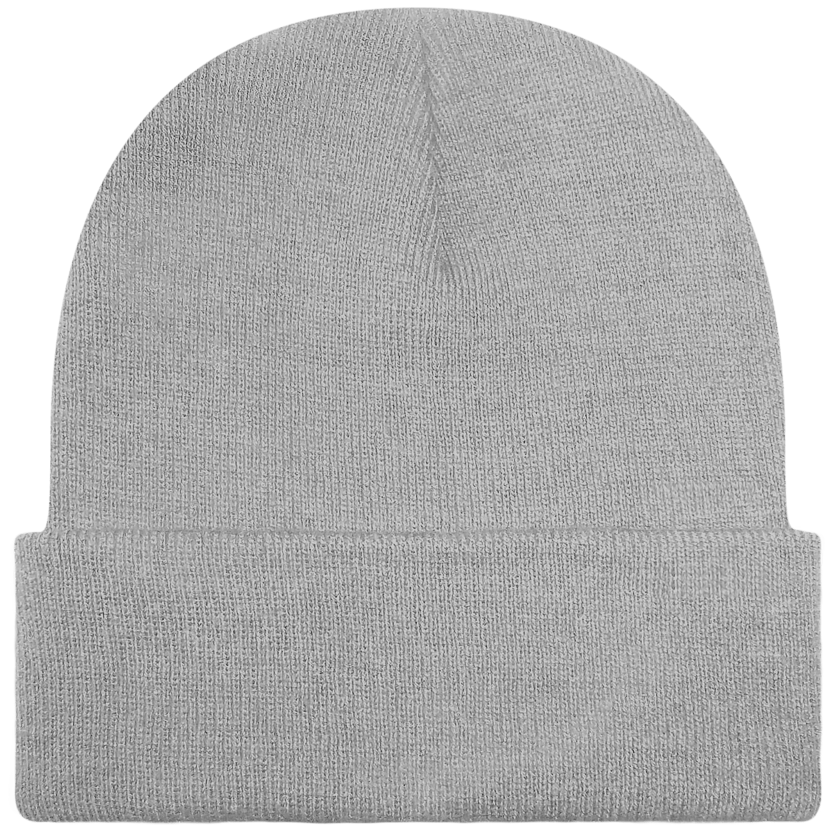 Customizable Cuff Beanie Light Grey