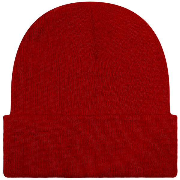 Customizable Cuff Beanie Classic Red