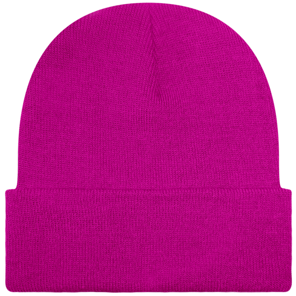 Customizable Cuff Beanie Fuchsia