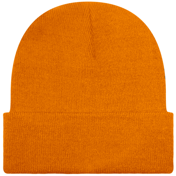 Customizable Cuff Beanie Orange