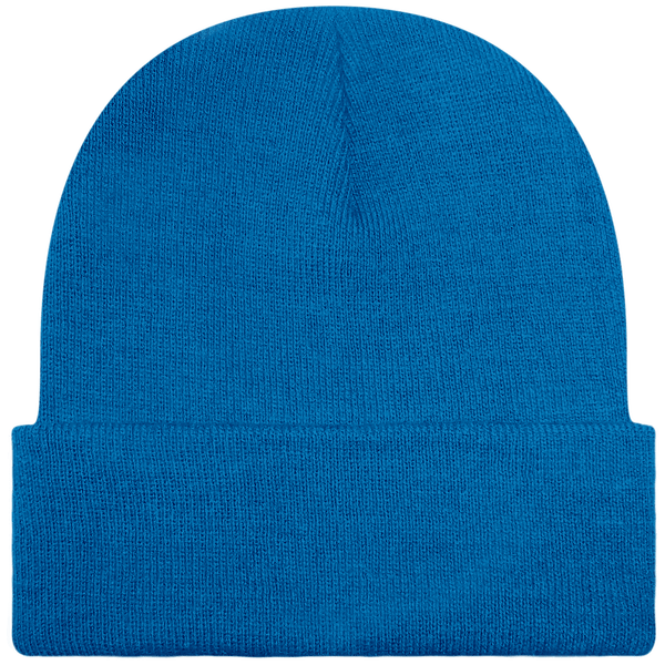 Customizable Cuff Beanie Sapphire Blue