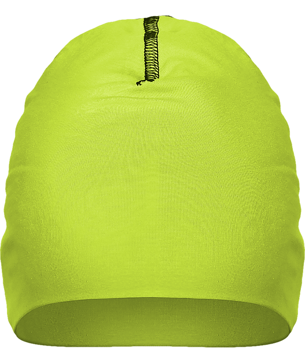 Bonnet en coton hemsedal face Lime Green / Black