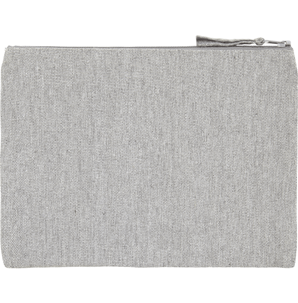 Trousse en matiere tissee recyclee stanley pencil case face Heather Grey