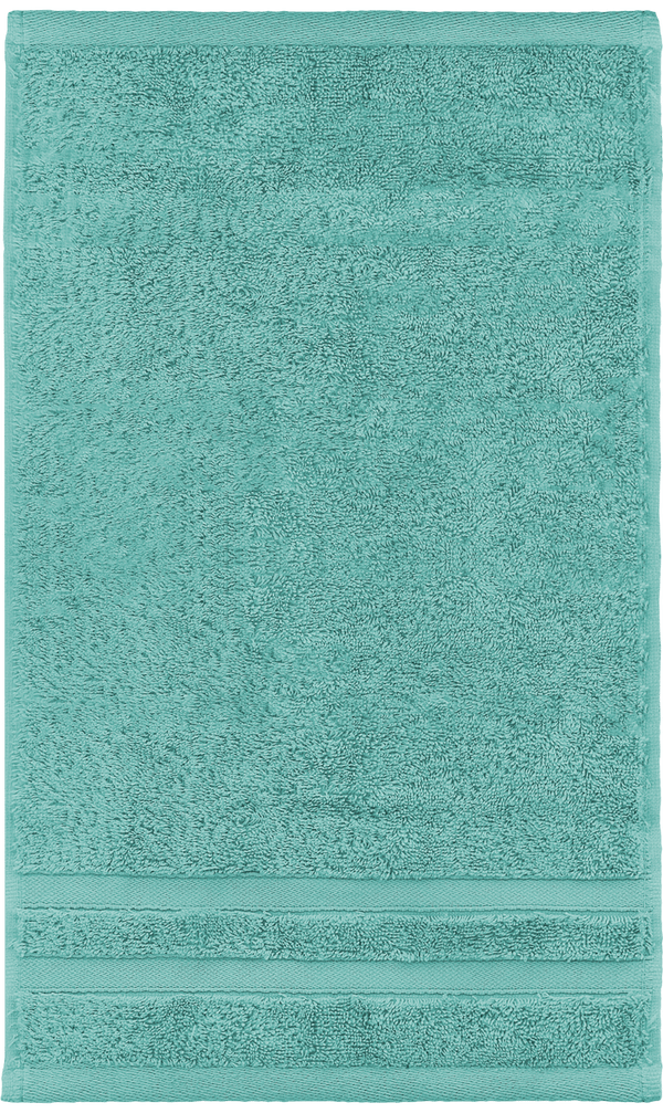 Serviette invites sensilk 30x50 cm face Aqua sea