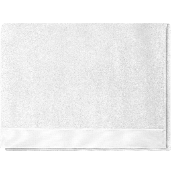 Drap de bain sensoft 100x150 cm face Blanc