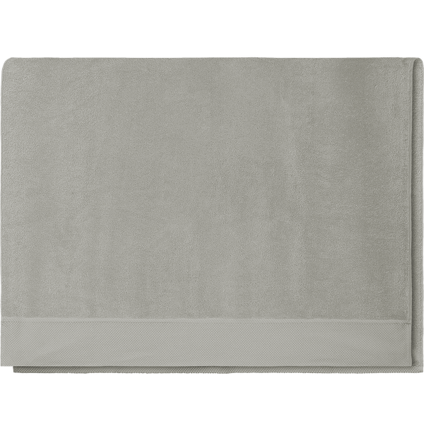 Drap de bain sensoft 100x150 cm face Gris Perle