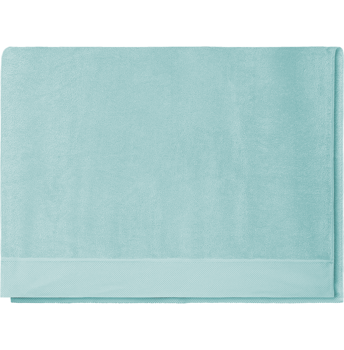 Drap de bain sensoft 100x150 cm face Bleu Artic