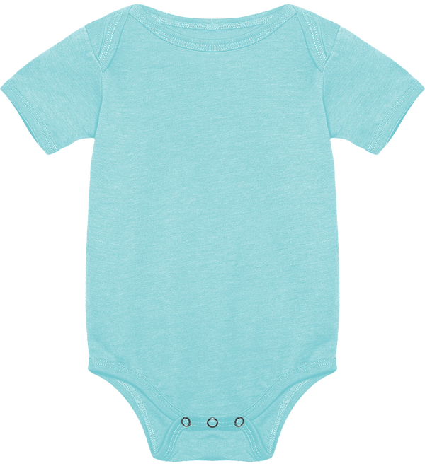 Body Bébé Personnalisable En Broderie Et Impression | Doux Et Confortable  Ice Blue Triblend