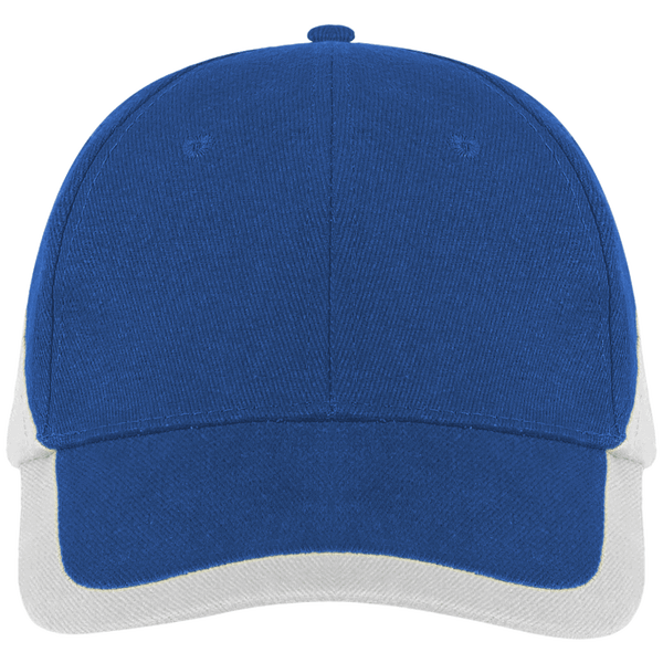 Casquette En Coton À Broder | Bicolore & Premium  Royal Blue / White