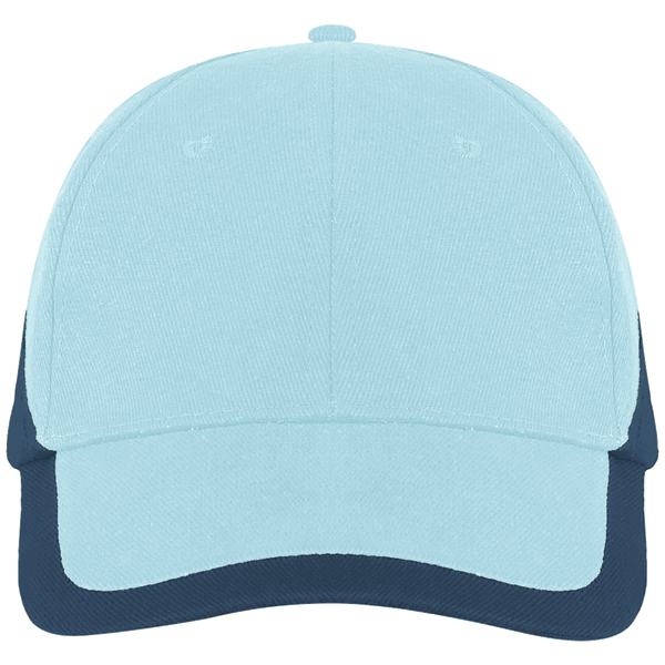 Casquette En Coton À Broder | Bicolore & Premium  Ice Blue / Denim