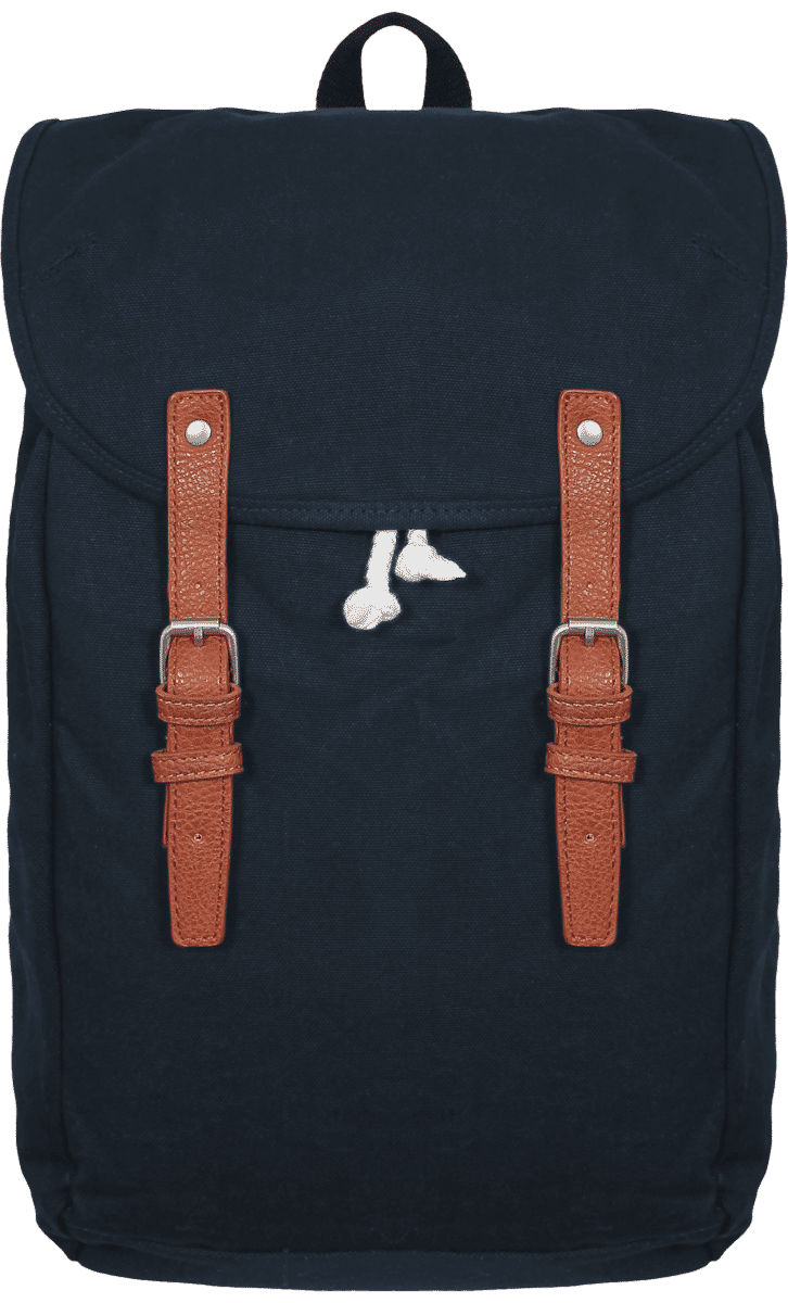 Mochila Vintage | Brodada & Impresa French Navy