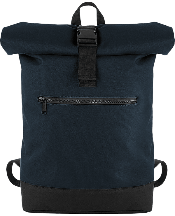 Sac a dos roll top face French Navy