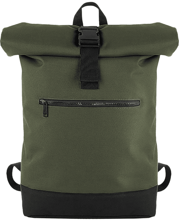 Sac a dos roll top face Military Green