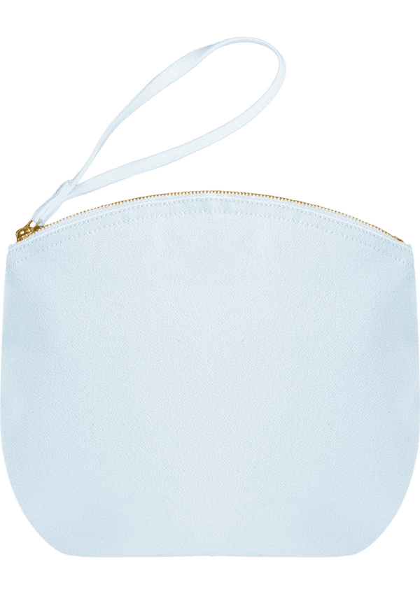 Sac poignet earthaware petite taille face Pastel Blue