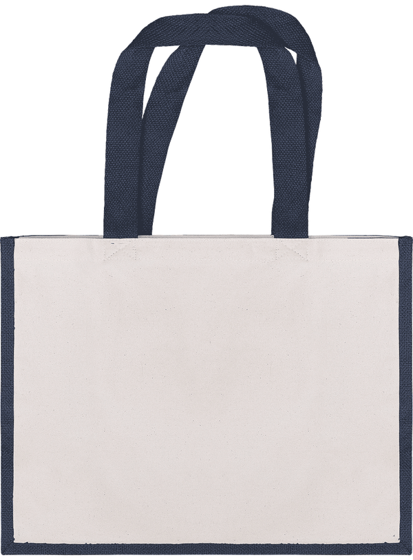 Personalisierbare Baumwolltasche | Stickerei Und Druck Navy