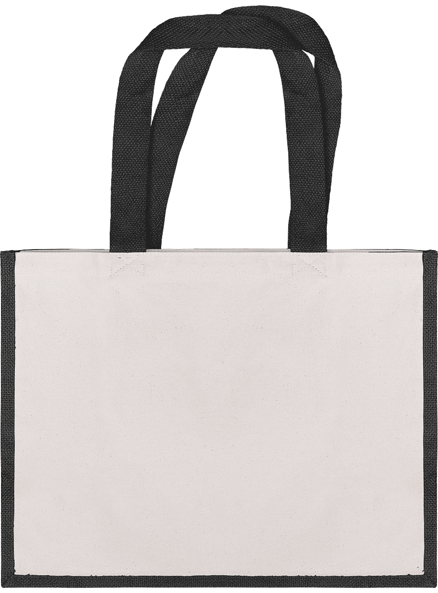 Sac En Toile De Coton Personnalisable | Broderie Et Impression  Black