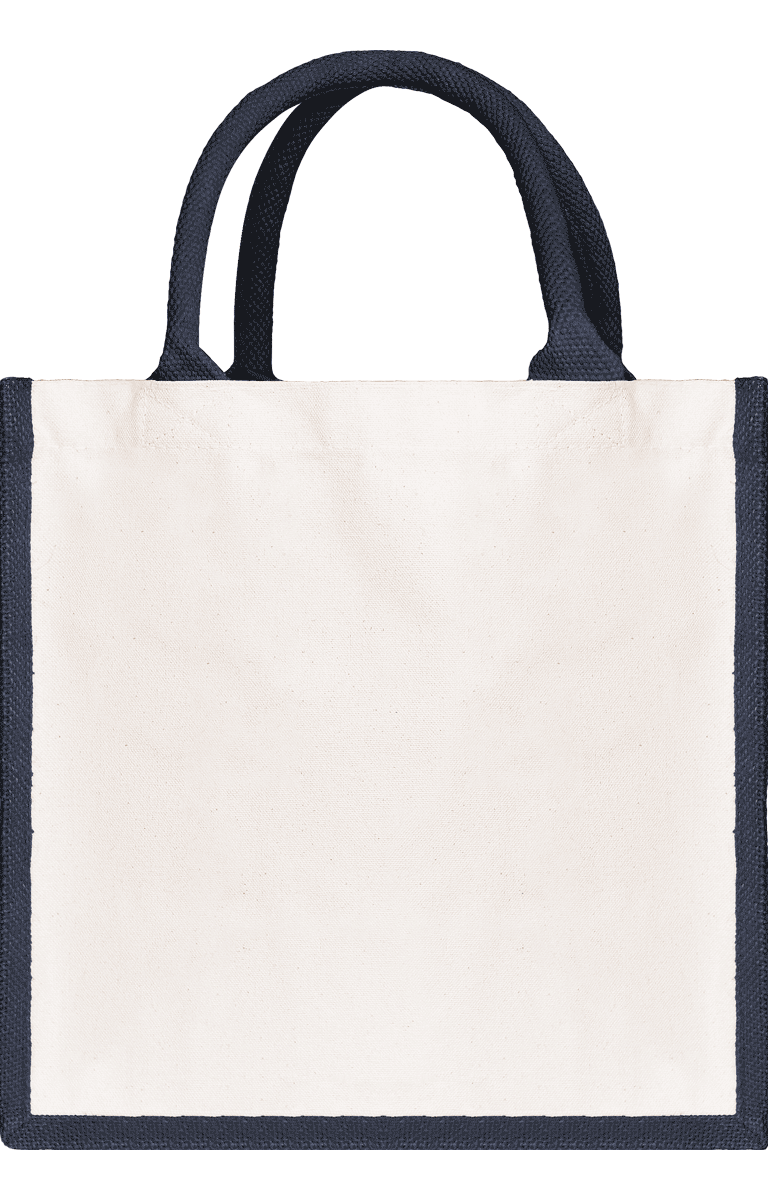 Sac En Toile De Jute Personnalisable | Broderie Et Impression  Navy