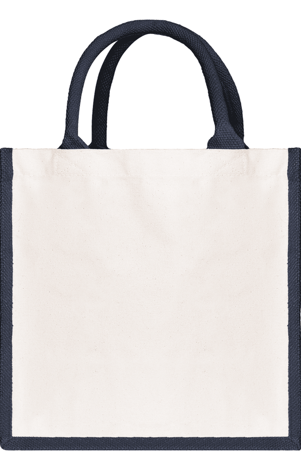 Sac En Toile De Jute Personnalisable | Broderie Et Impression  Navy