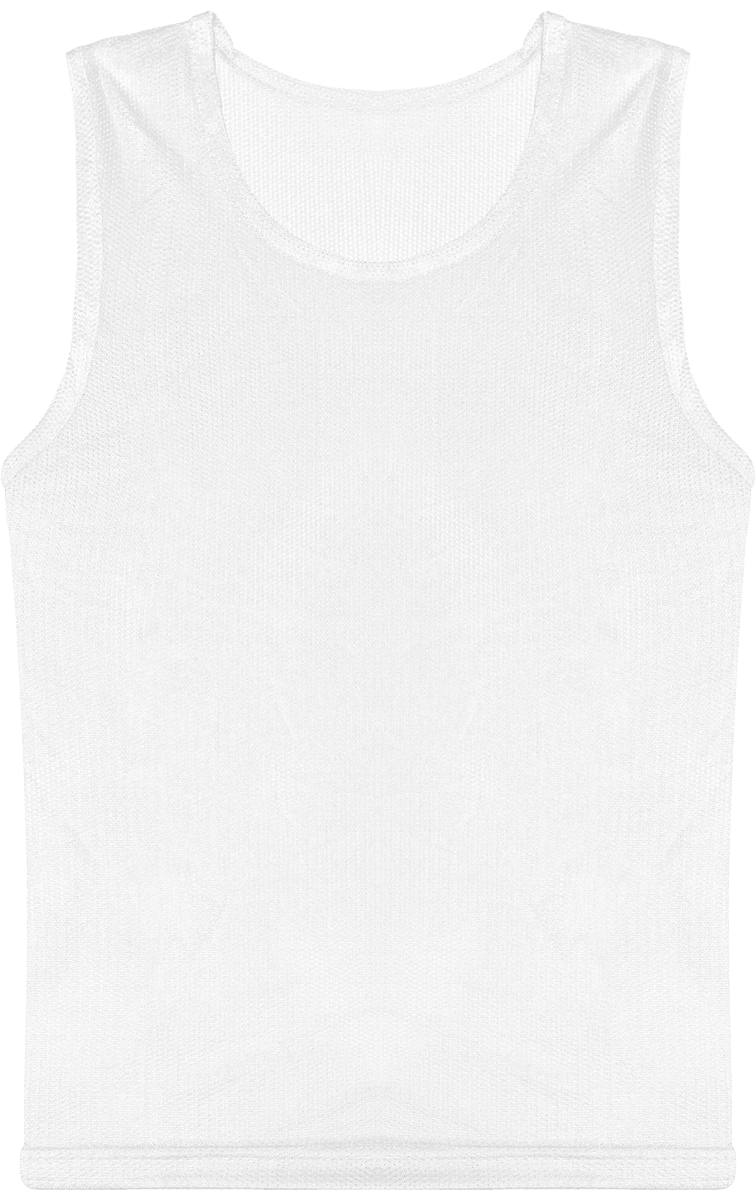 Camiseta De Malla Deportiva Personalizada White